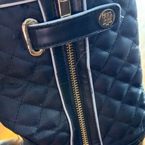 Tommy Hilfiger Black Quilted Women's Boots